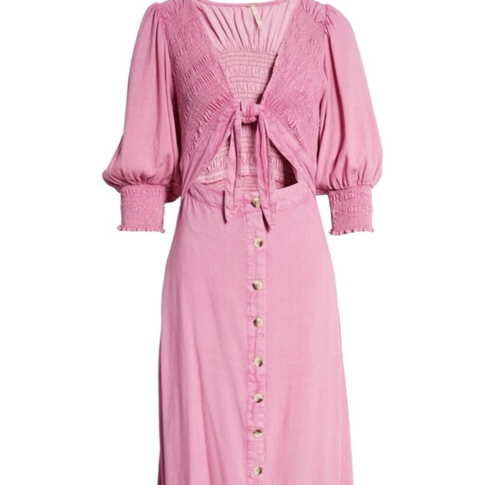 Free People Pink Dress